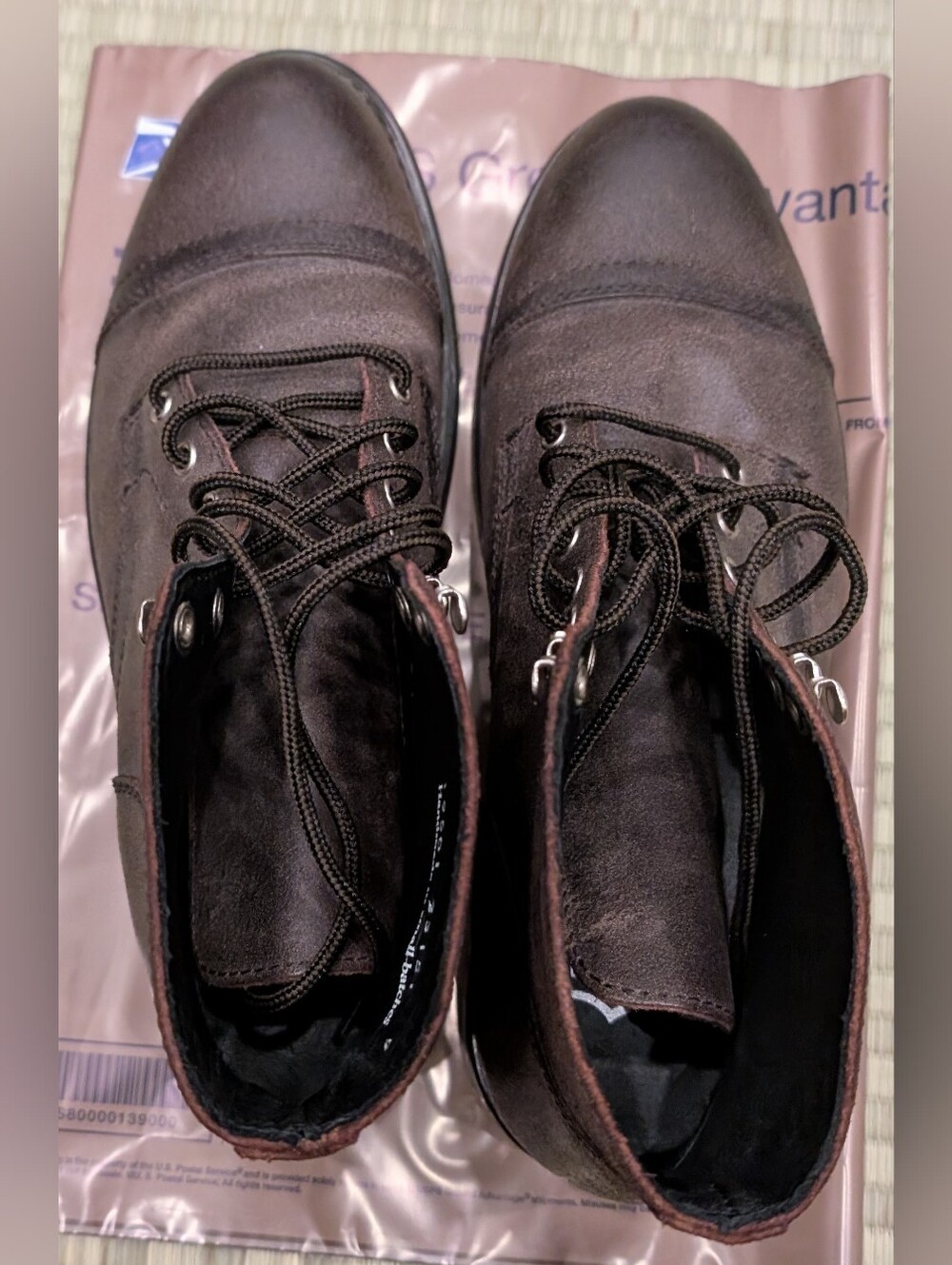 Thursday Captain Lace Up Boots in Canyon Brown Men's Size 10 Made in Mexico - Picture 3 of 8